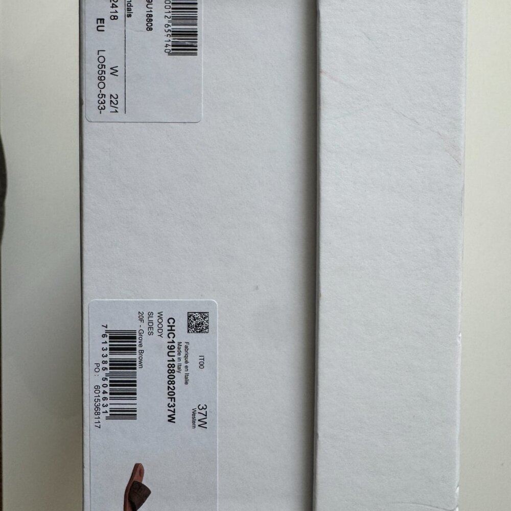 Chlo Woody Logo-Print Canvas Slides - image 2